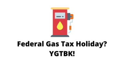 Federal gas tax holiday - you've got to be kidding