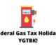 Federal gas tax holiday - you've got to be kidding