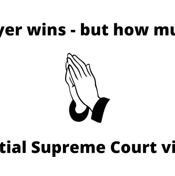 Prayer wins but how much