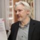 Julian Assange in London in 2014