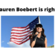 Lauren Boebert is right.