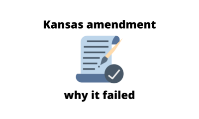 Kansas amendment why it failed