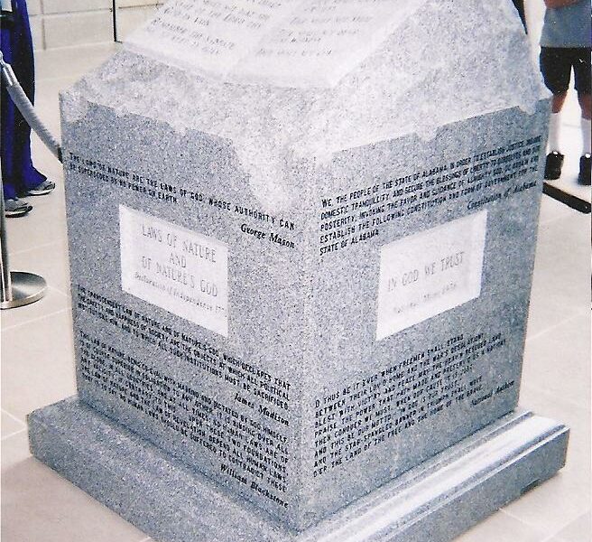 Judge Roy Moore Ten Commandments Monument
