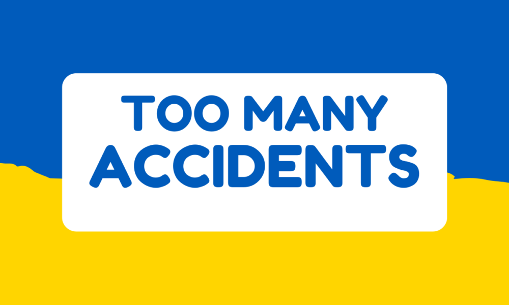 Ukraine - too many accidents
