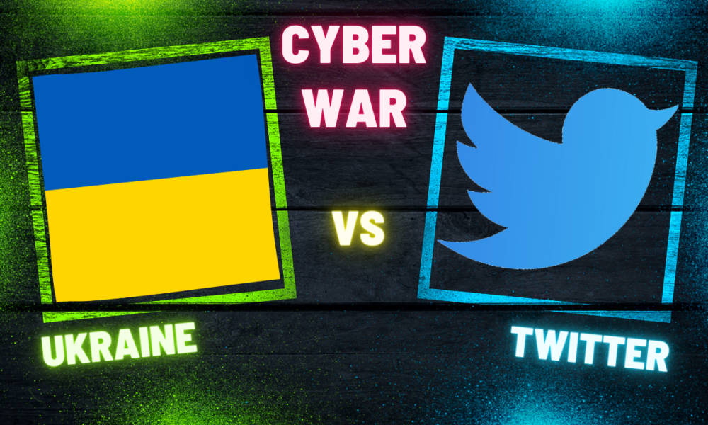 Ukraine attacks Twitter