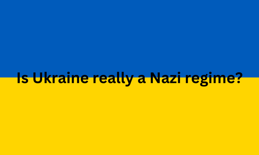 Ukraine - really a Nazi regime