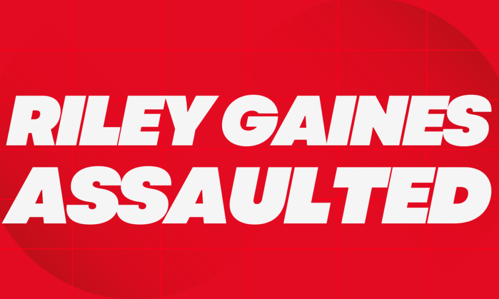 Riley Gaines assaulted