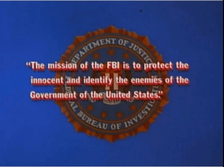 Was this the mission statement of the FBI? (From the Quinn Martin TV show, 1965-74.)