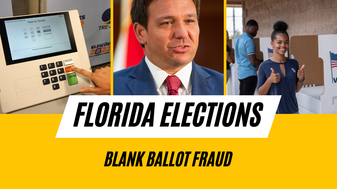 Florida election officials accused of massive fraud involving The Machines