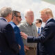 Gov. Greg Abbott, Sen. Ted Cruz, and other Texas officials greet President Trump at the El Paso Airport. Official WH photo.