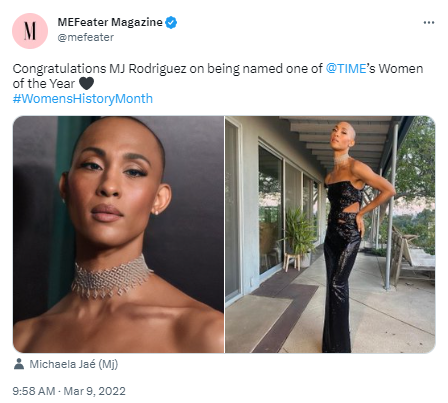 TIME "Woman" of the year