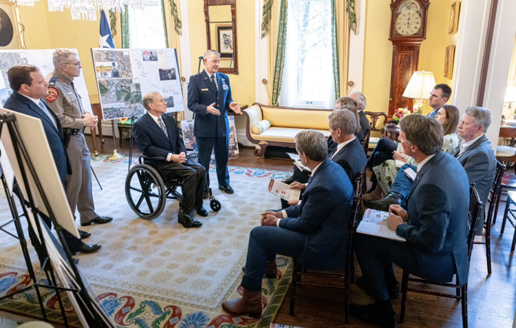 Texas Gov. Greg Abbott welcomes nine governors to hear from Texas officials about the border situation.