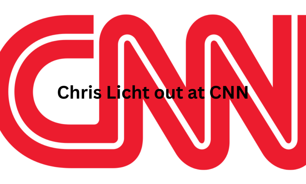 Chris Licht out at CNN