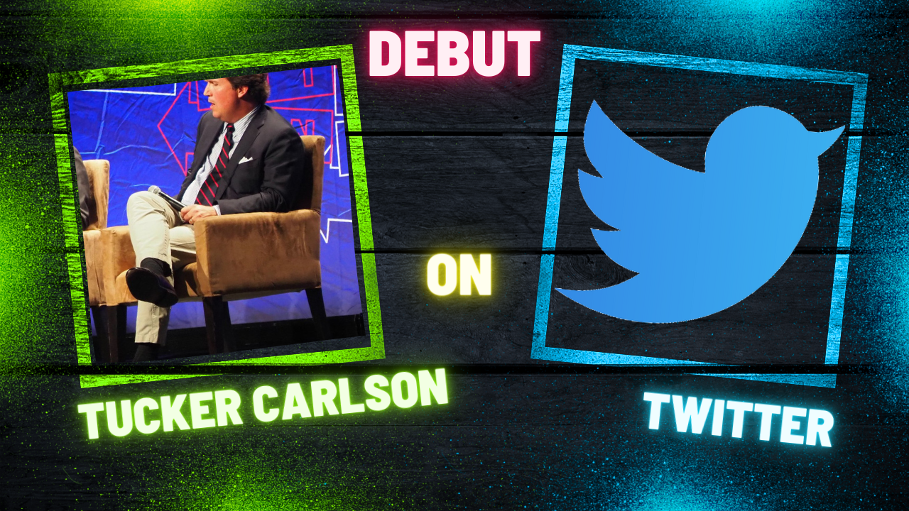 Tucker Carlson Twitter debut