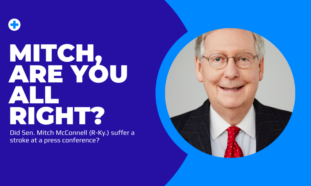 Did Mitch McConnell suffer a stroke?