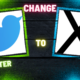 Twitter changes logo, name