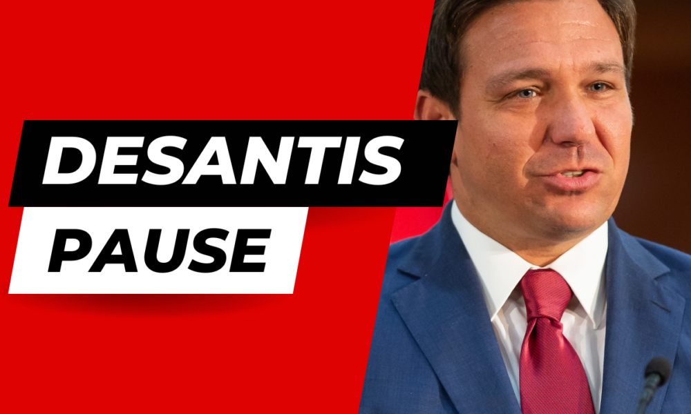 DeSantis pauses campaign amid Florida weather crisis, low ratings