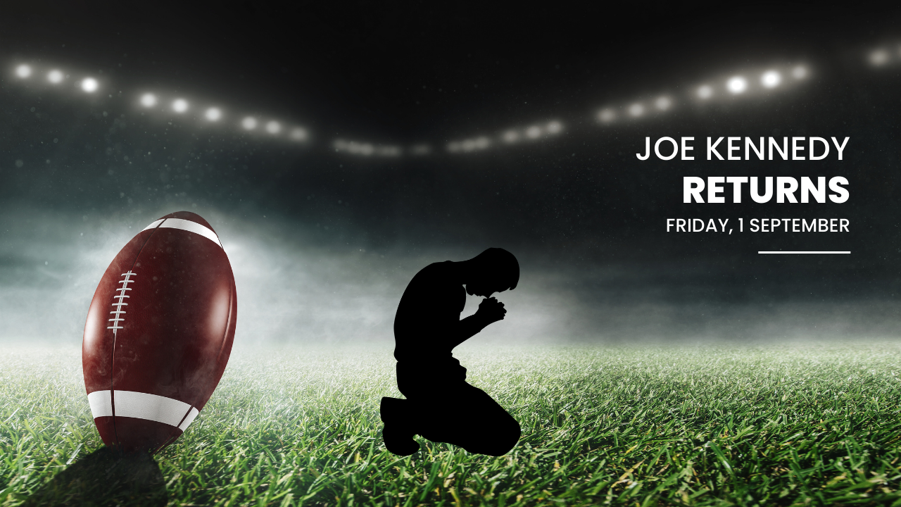 Joe Kennedy returns to football, plans National Night of Prayer
