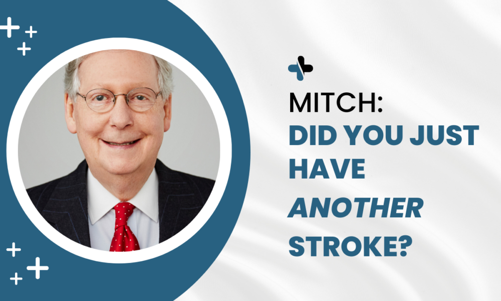 Mitch McConnell has another stroke