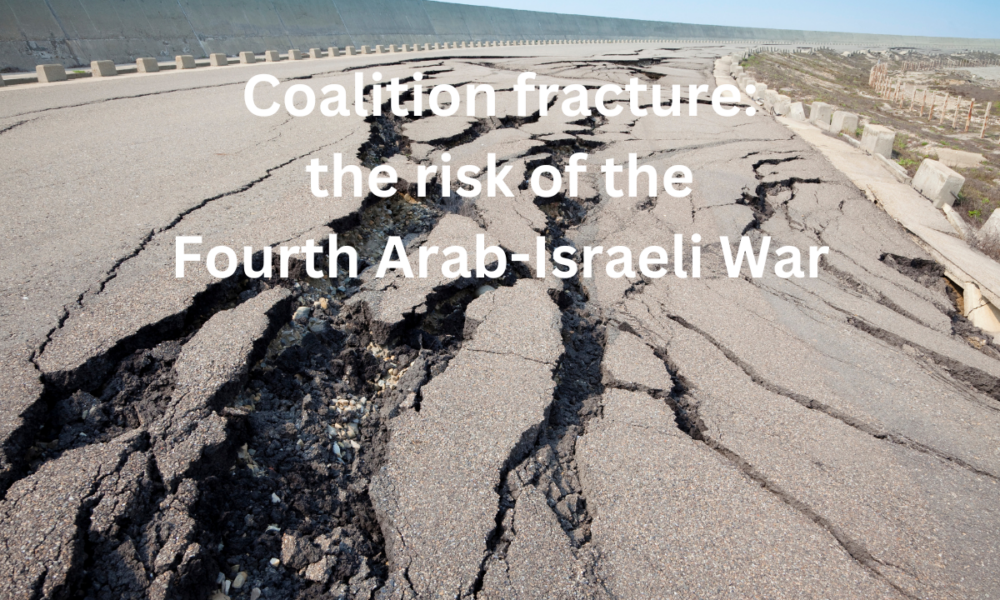 Coalition fracture in Arab-Israeli War