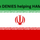 Iran DENIES reports it helped HAMAS plan sneak attack