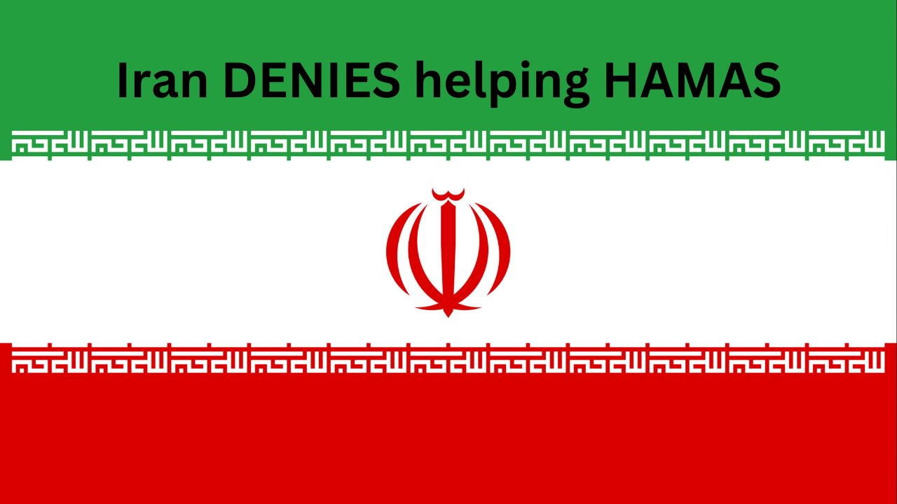 Iran DENIES reports it helped HAMAS plan sneak attack
