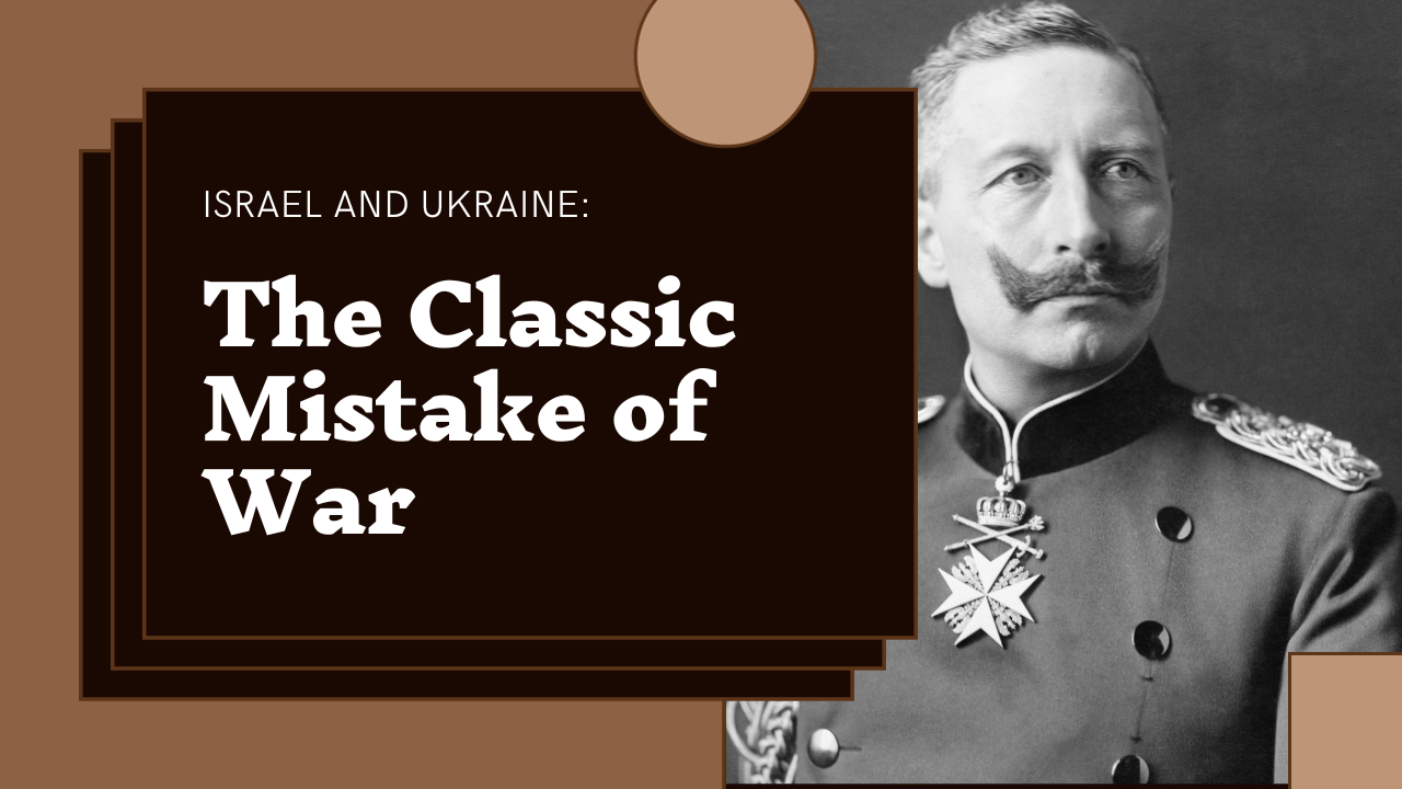 The classic mistake of war