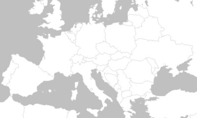 Europe rough political map