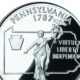 Pennsylvania State quarter reverse