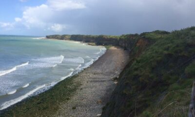Pointe du Hoc in Normandy - a killing and dying field in 1944