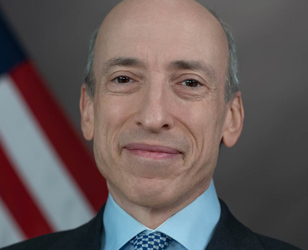 Gary Gensler, current head of the SEC (Securities and Exchange Commission)
