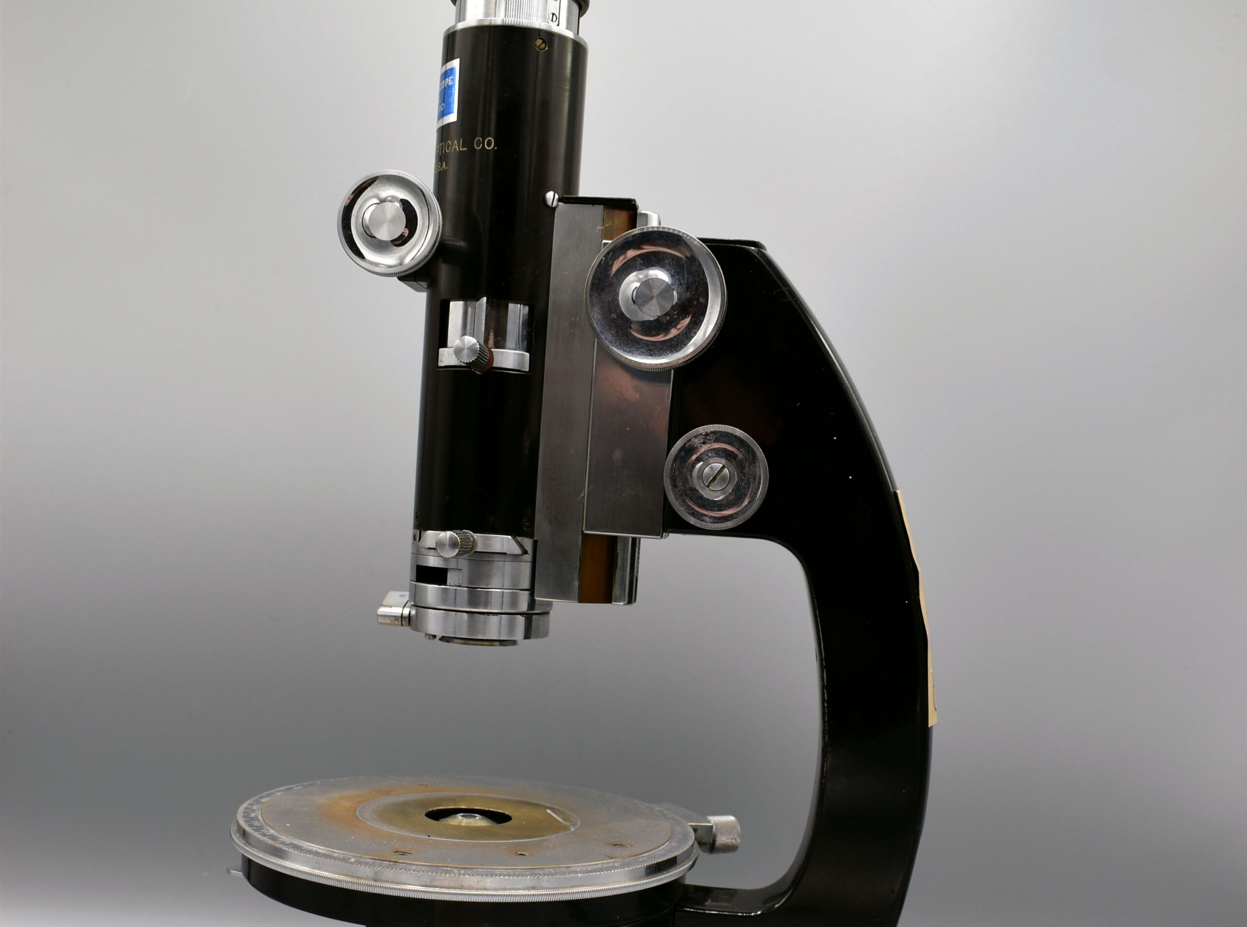 Microscope symbol of science