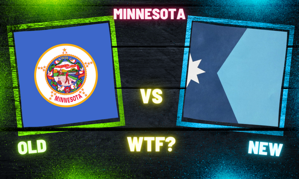 Minnesota flag redesign controversy illustrated