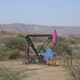 oil well pump symbol of energy transition