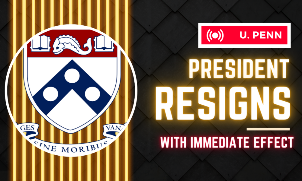 Penn president resigns