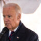 President Joe Biden at a HUD press conference