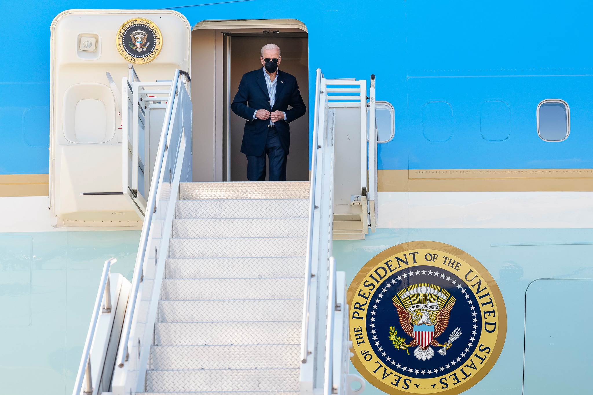 Biden, about to deplane from Air Force One, raised your energy costs