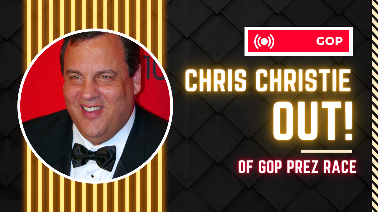 Chris Christie drops out of GOP Prez race