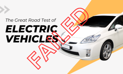 Electric vehicle test drive FAILS