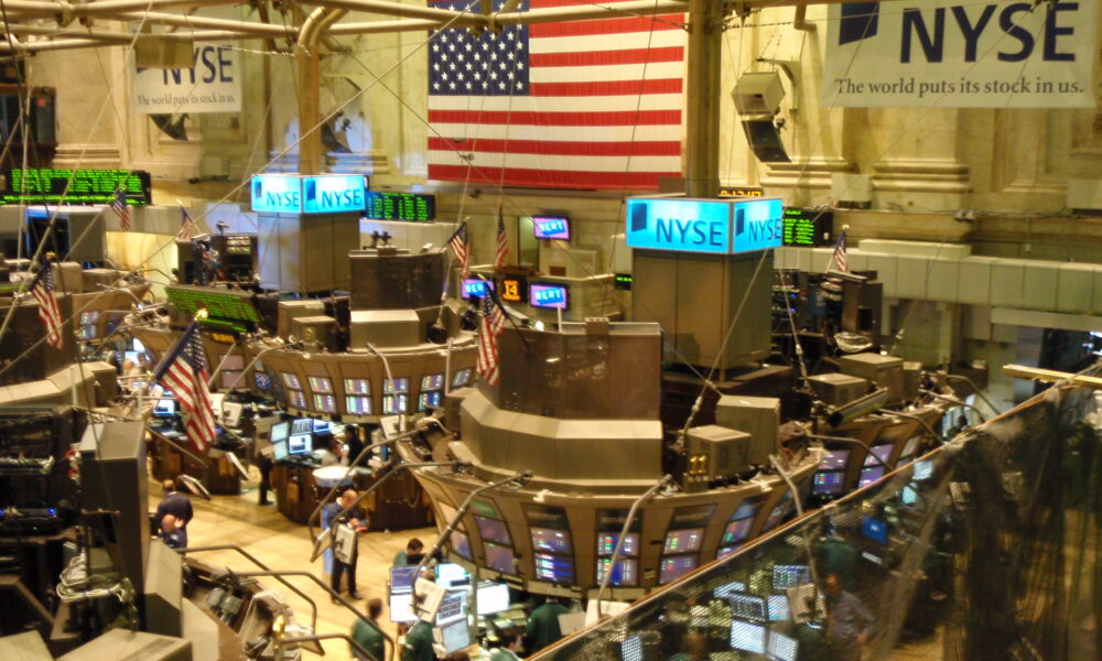 New York Stock Exchange symbol of economy