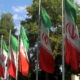 Iran flags