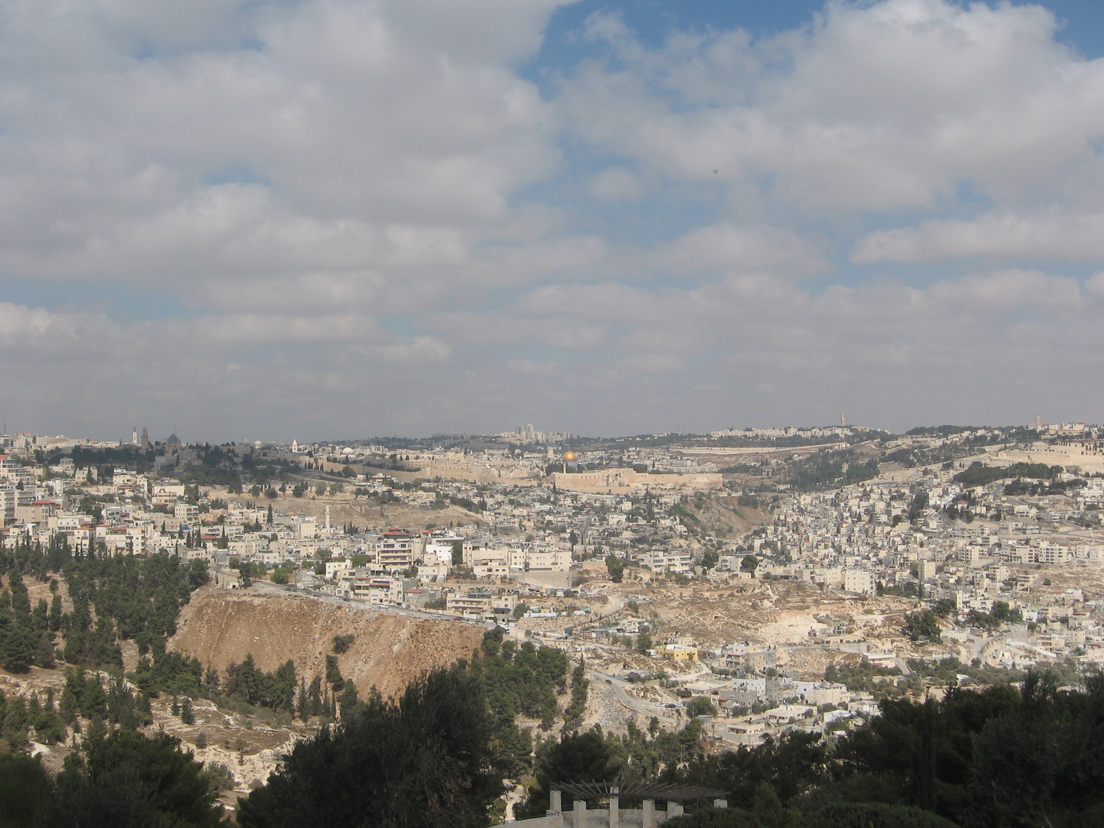 Israel - looking toward Jerusalem presumably from Bethlehem