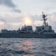Ocean going Navy - USS Arleigh Burke DDG-51 or similar class vessel
