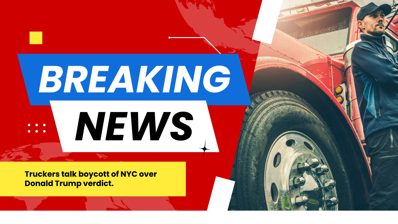 Truckers talk boycott of NYC