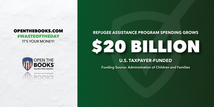 Waste of the Day: Refugee Assistance Cost Taxpayers $20 Billion In Two Years