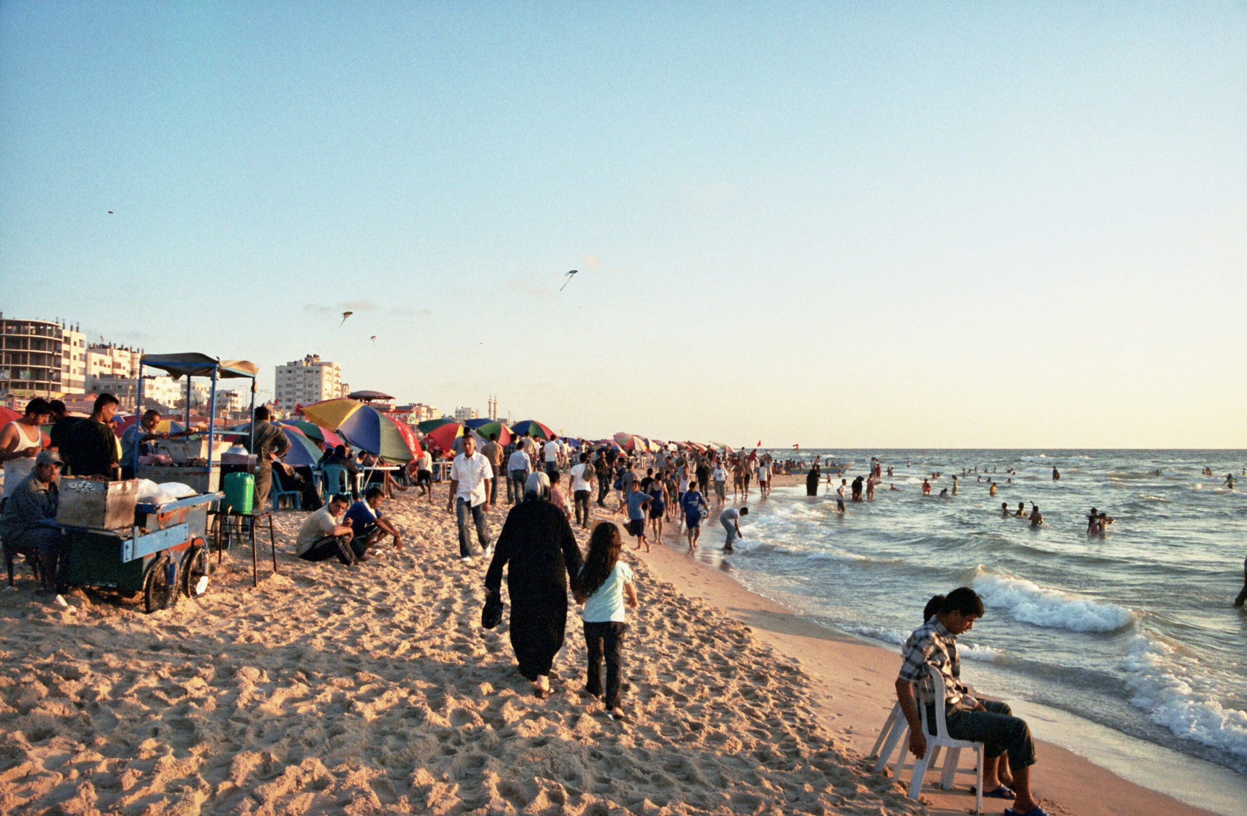 Gaza Mediterranian beach - looking ahead to the day after the Israel Gaza war