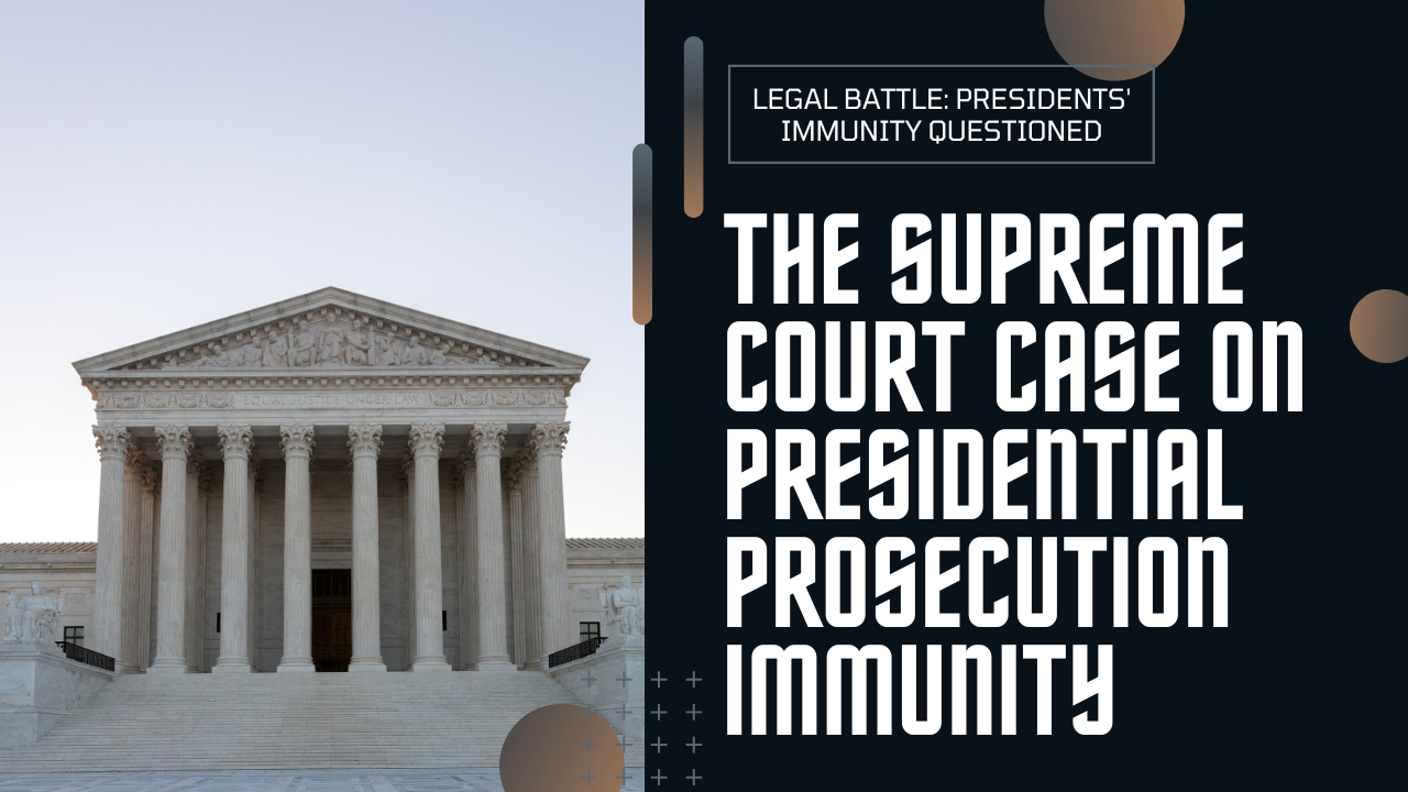 Presidential immunity question goes to SCOTUS