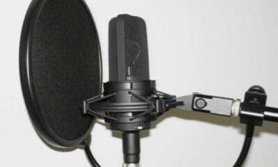 A microphone likely used in radio