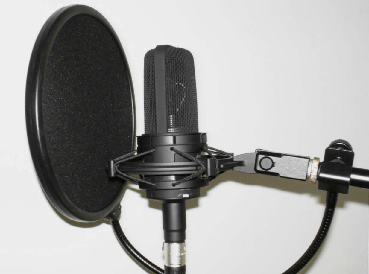 A microphone likely used in radio