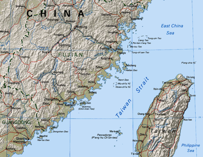 China, Taiwan, and the Taiwan Strait
